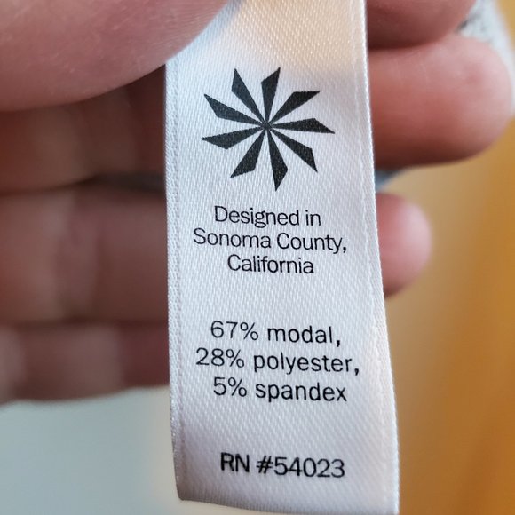 Athleta Gray Scoop Neck Jersey Size Small - Picture 10 of 16